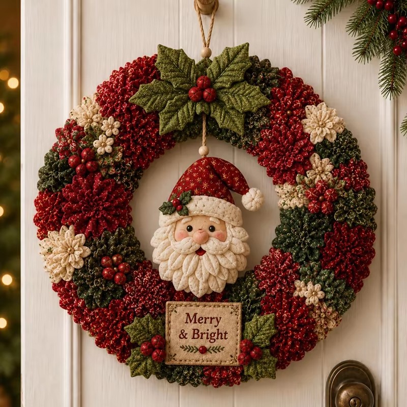3D Christmas Fabric Poke Art K - Art Craft Kit 评论和价格