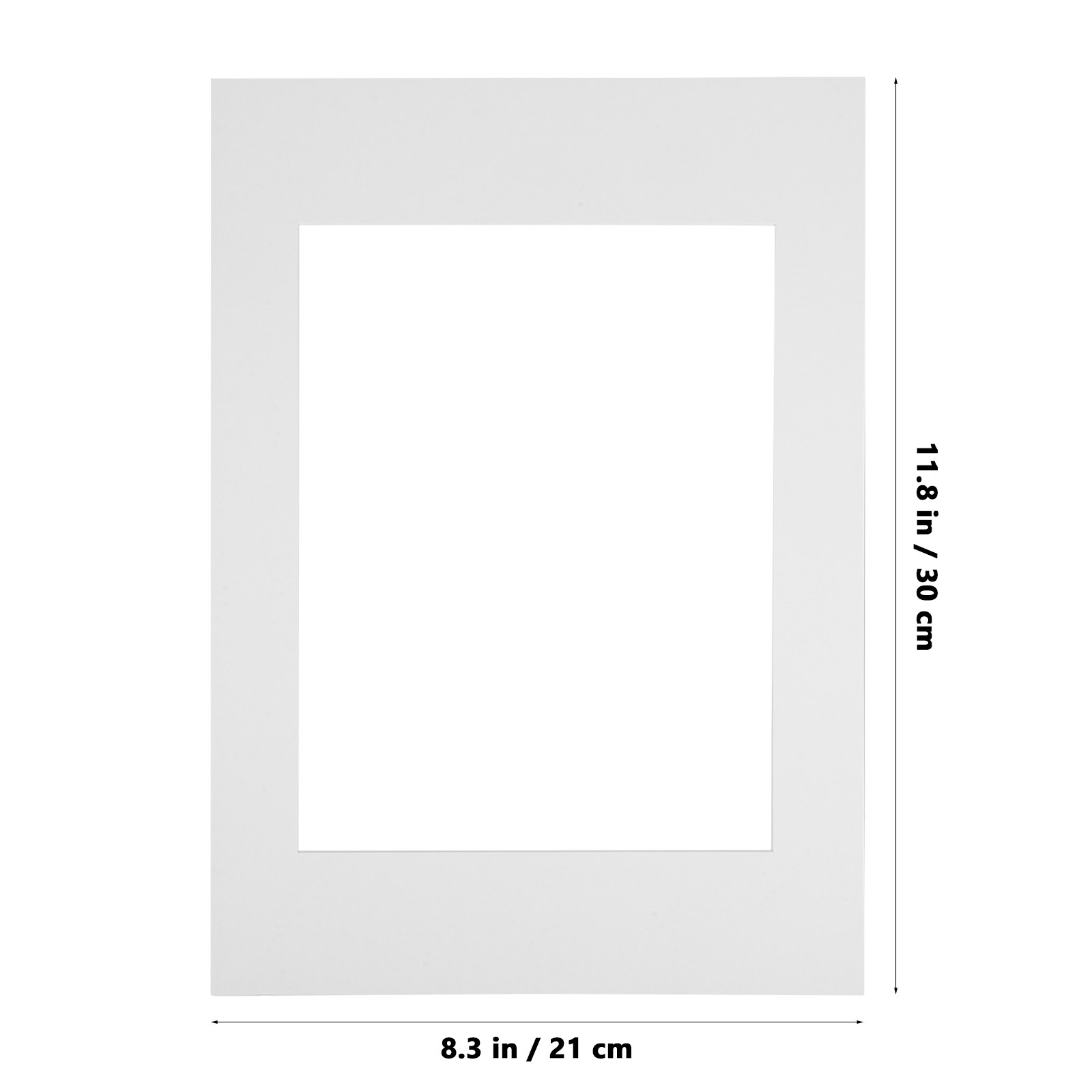 10Pcs White Cardboard Mat Boar - Art Craft Cardboard 评论和价格
